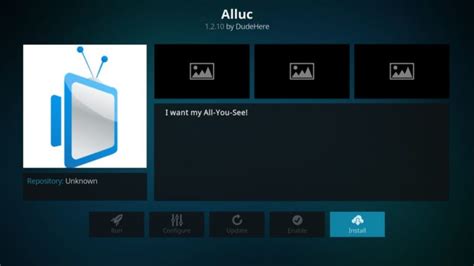 How to Install Alluc Addon in Kodi 18 .